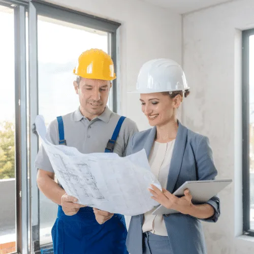 Réception de chantier Invest Travaux