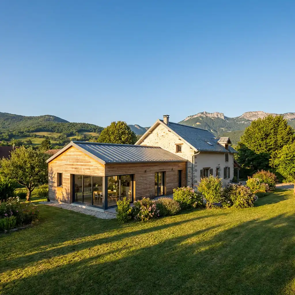 Agrandir sa maison : exemple d'extension réussie