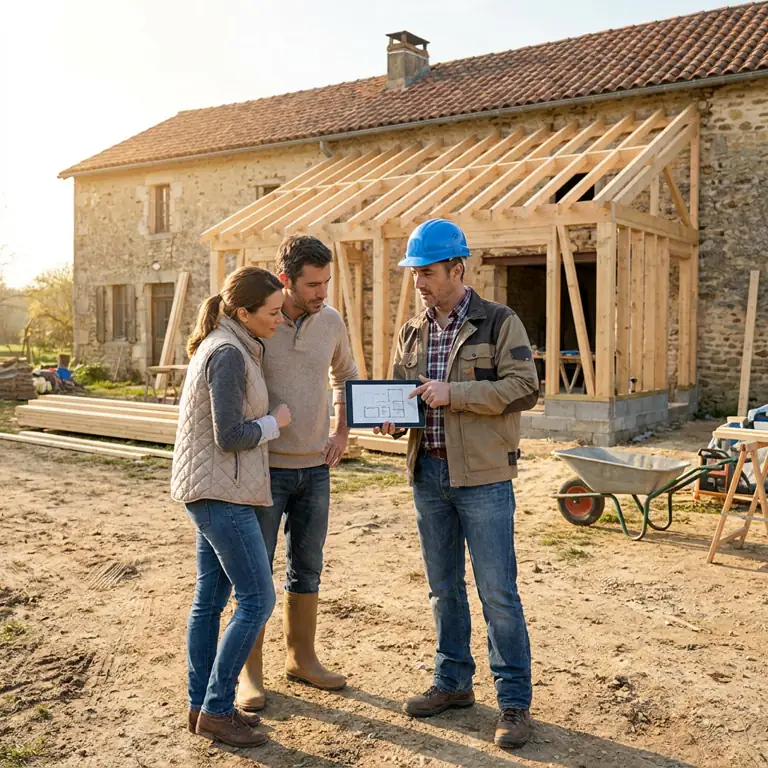 Un professionnel qualifié pour piloter votre projet d'agrandissement