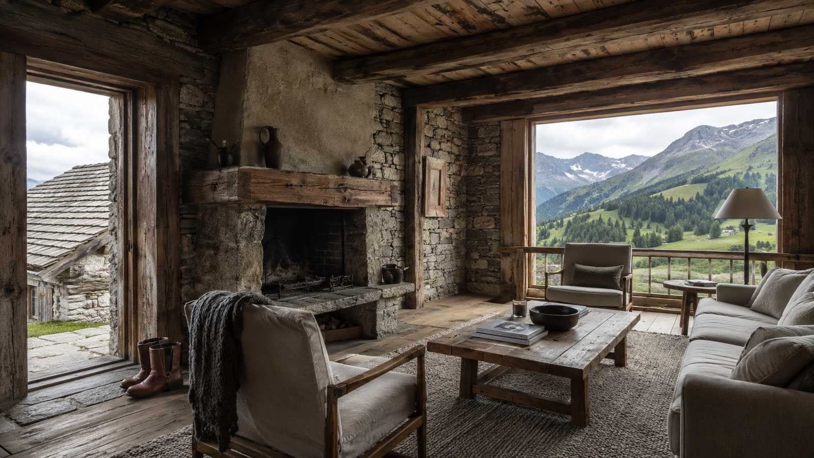 Rénovation haut de gamme à La Clusaz - Invest Travaux