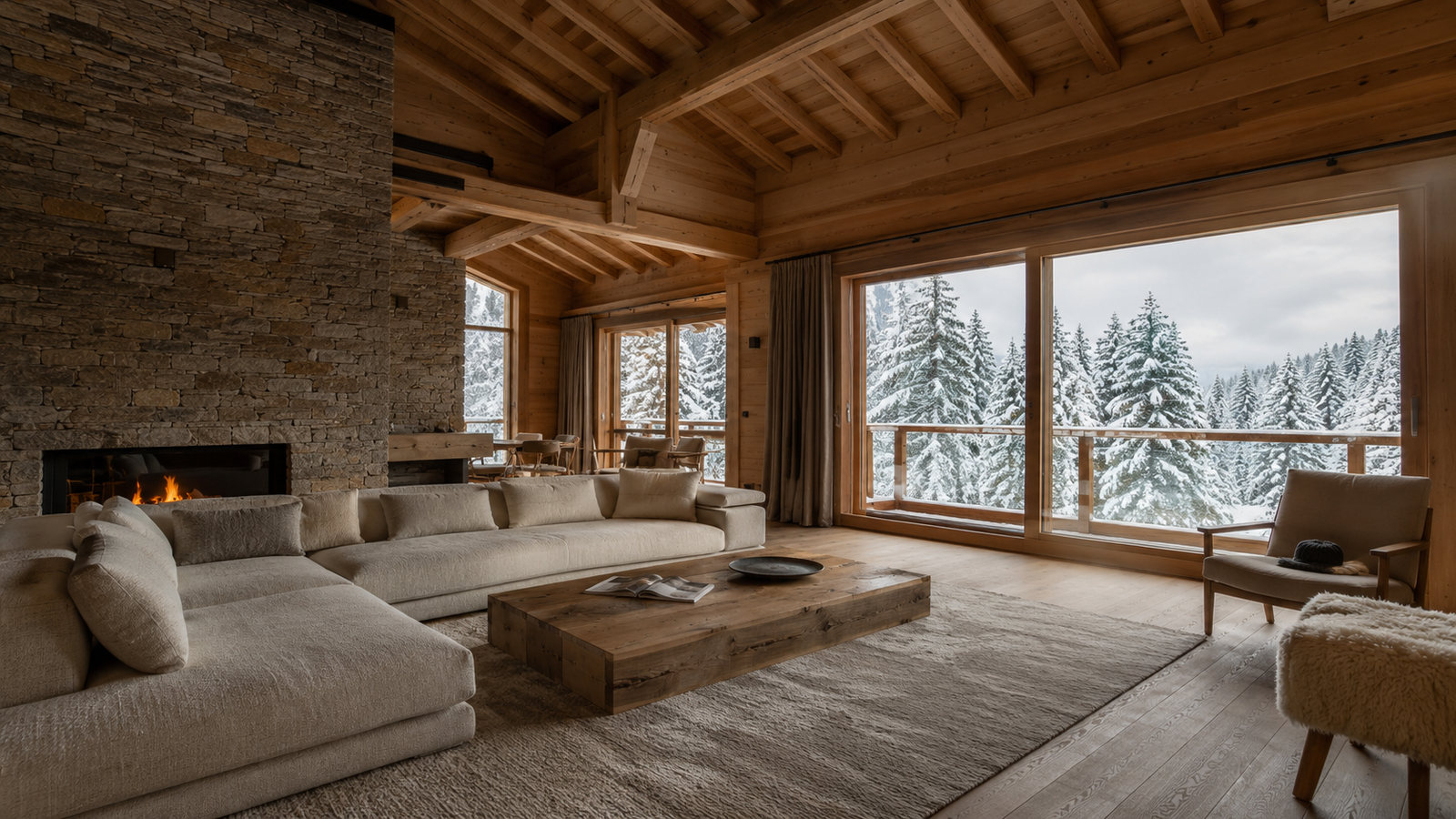 Rénovation haut de gamme à Méribel - Invest Travaux