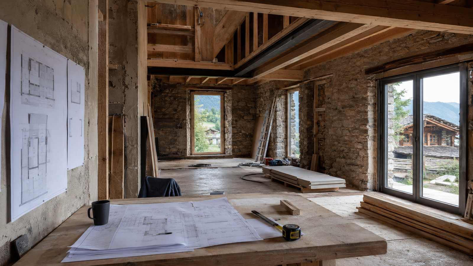 Gestion de travaux à Samoëns - Invest Travaux